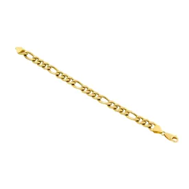 14K Figaro Chain Bracelet