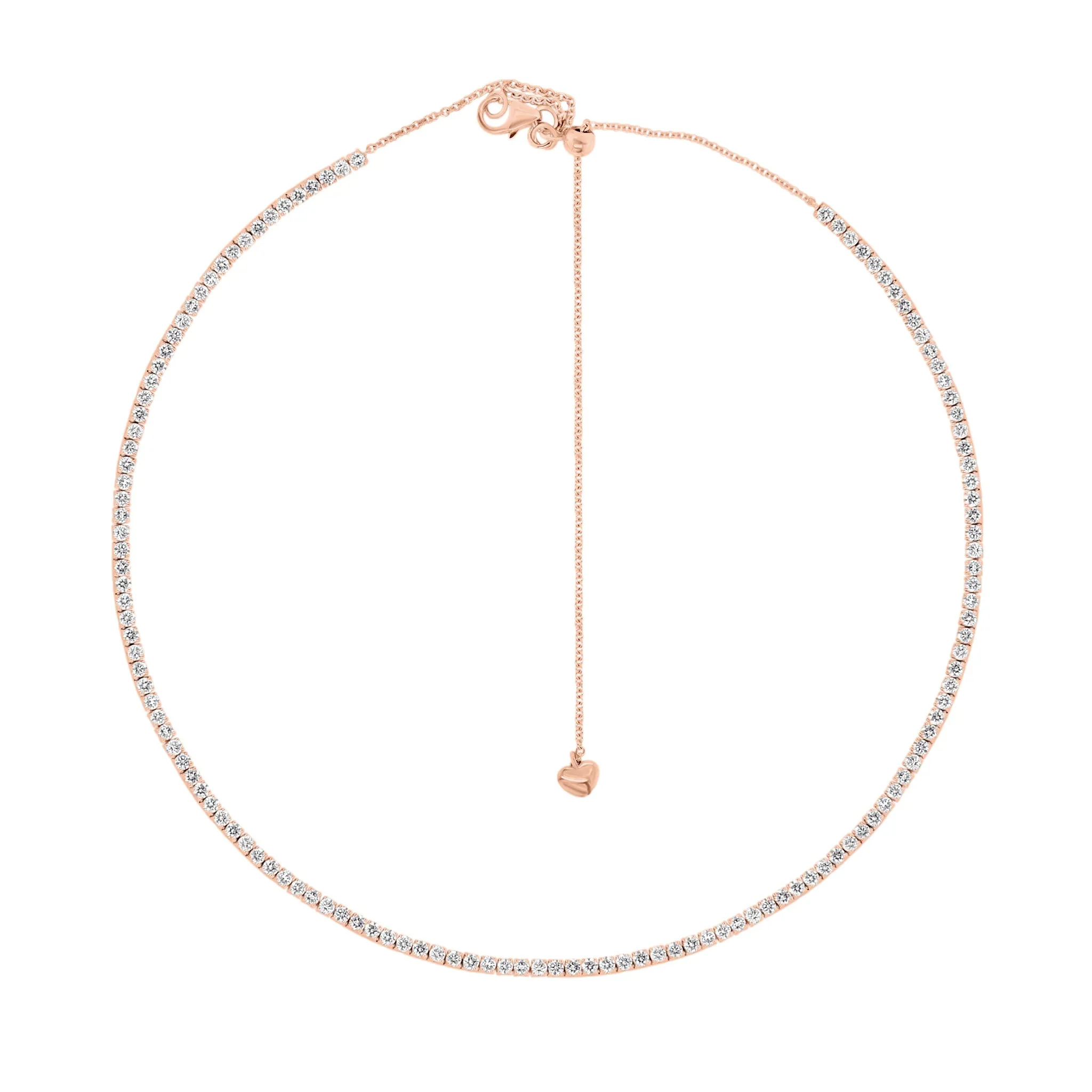 3.50 ct Diamond Tennis Necklace