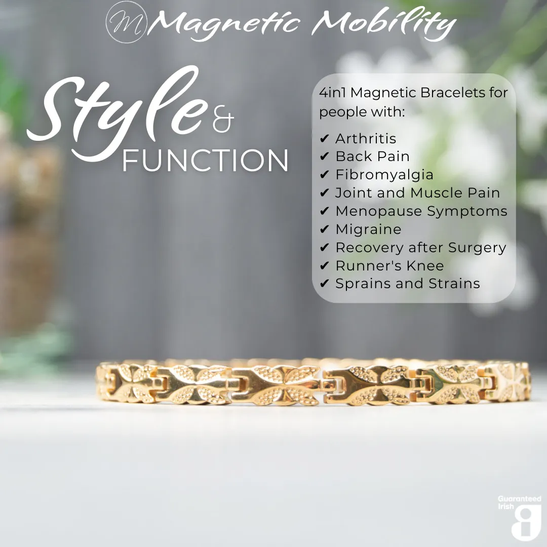 4in1 Magnetic Bracelet: Meadowsweet Sun | Magnetic Mobility