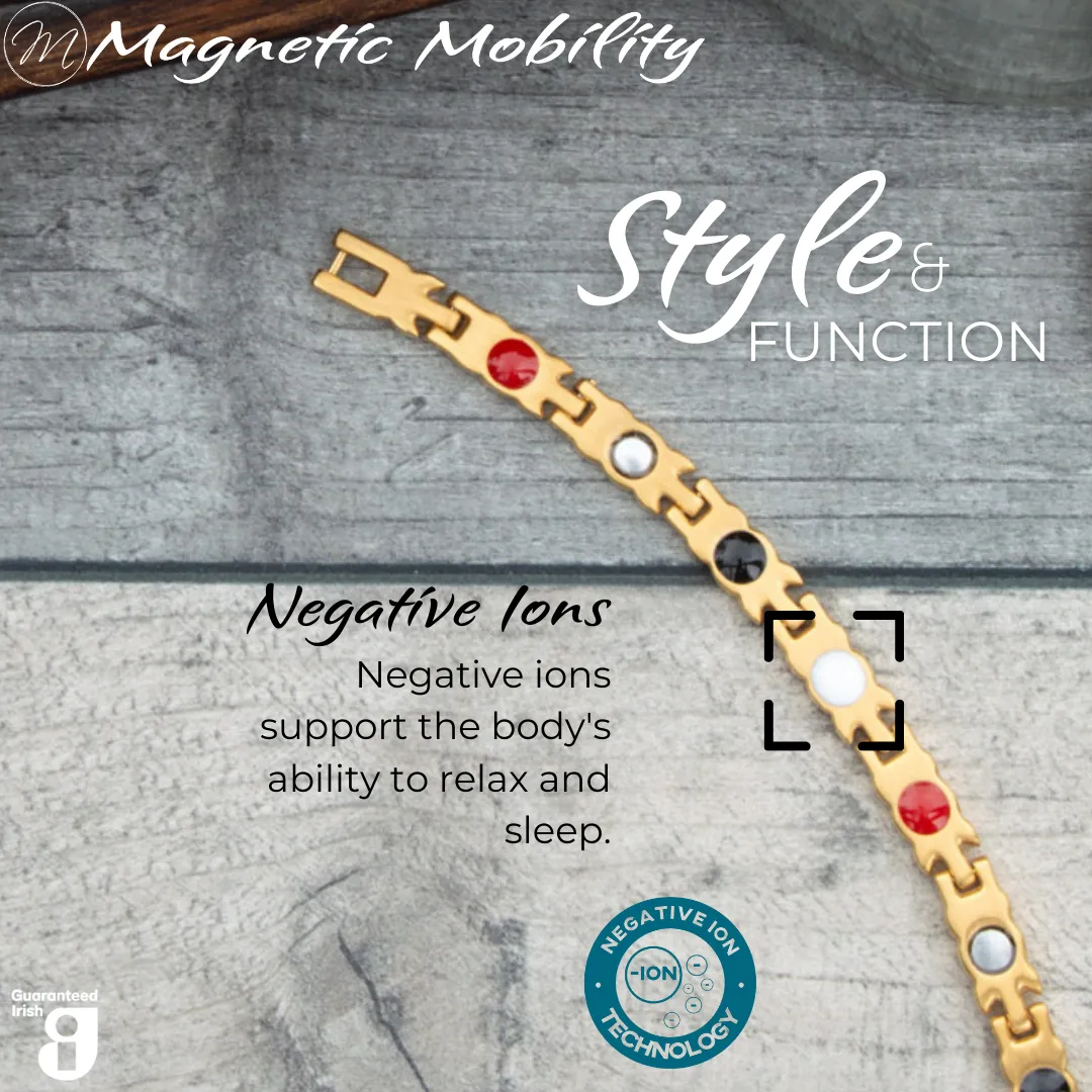 4in1 Magnetic Bracelet: Meadowsweet Sun | Magnetic Mobility