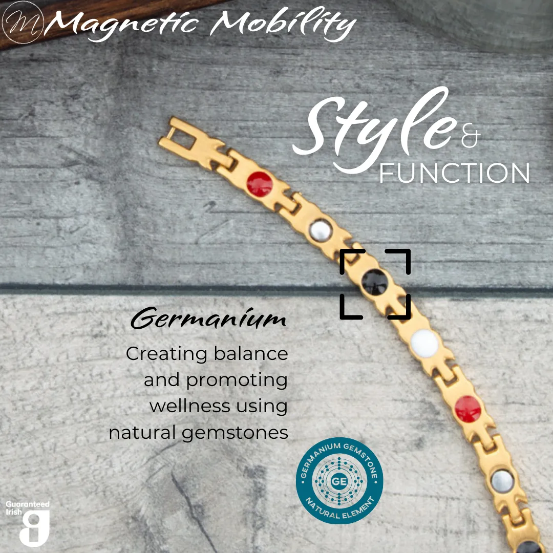 4in1 Magnetic Bracelet: Meadowsweet Sun | Magnetic Mobility