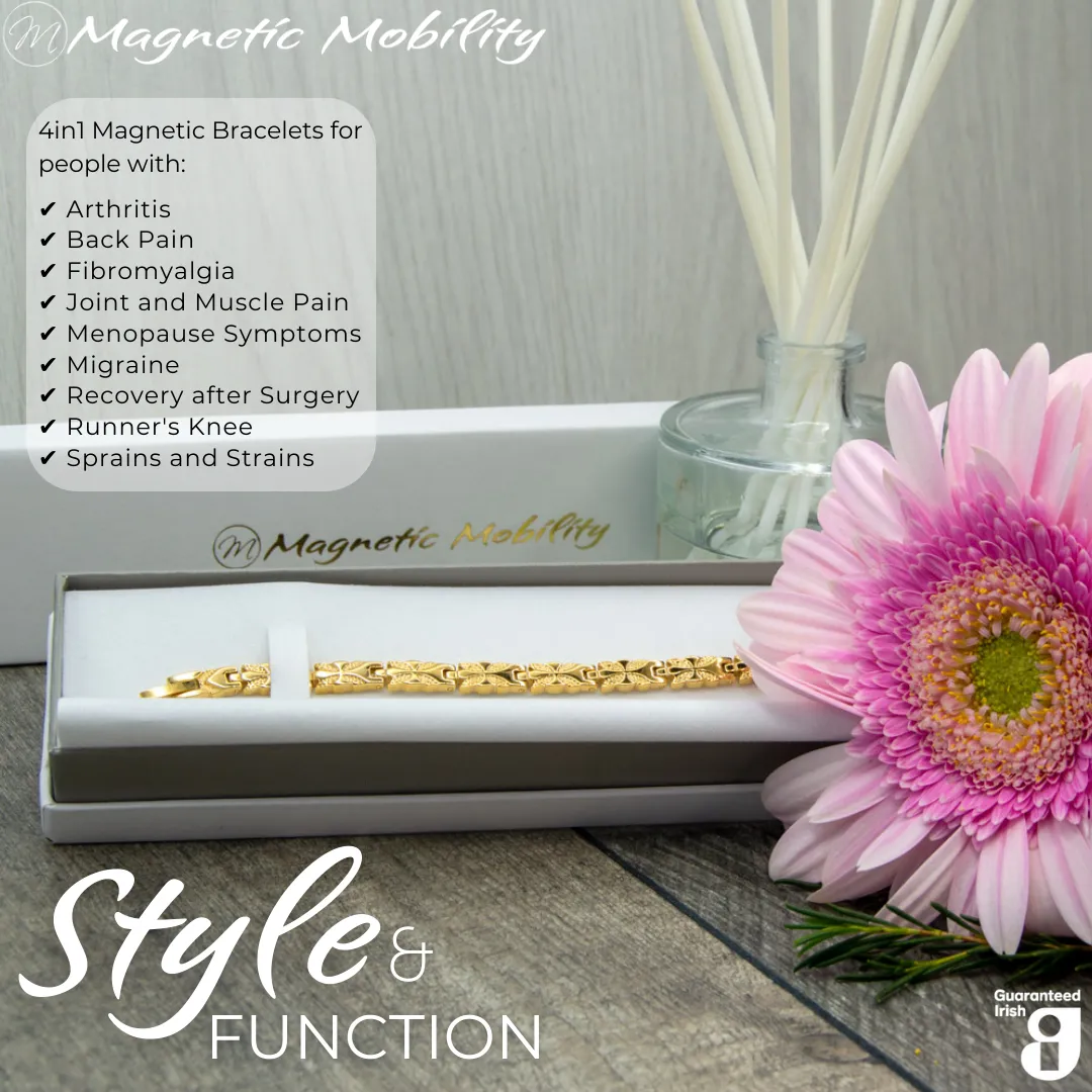 4in1 Magnetic Bracelet: Meadowsweet Sun | Magnetic Mobility