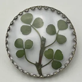 70s/80s Shamrock Clover Brooch