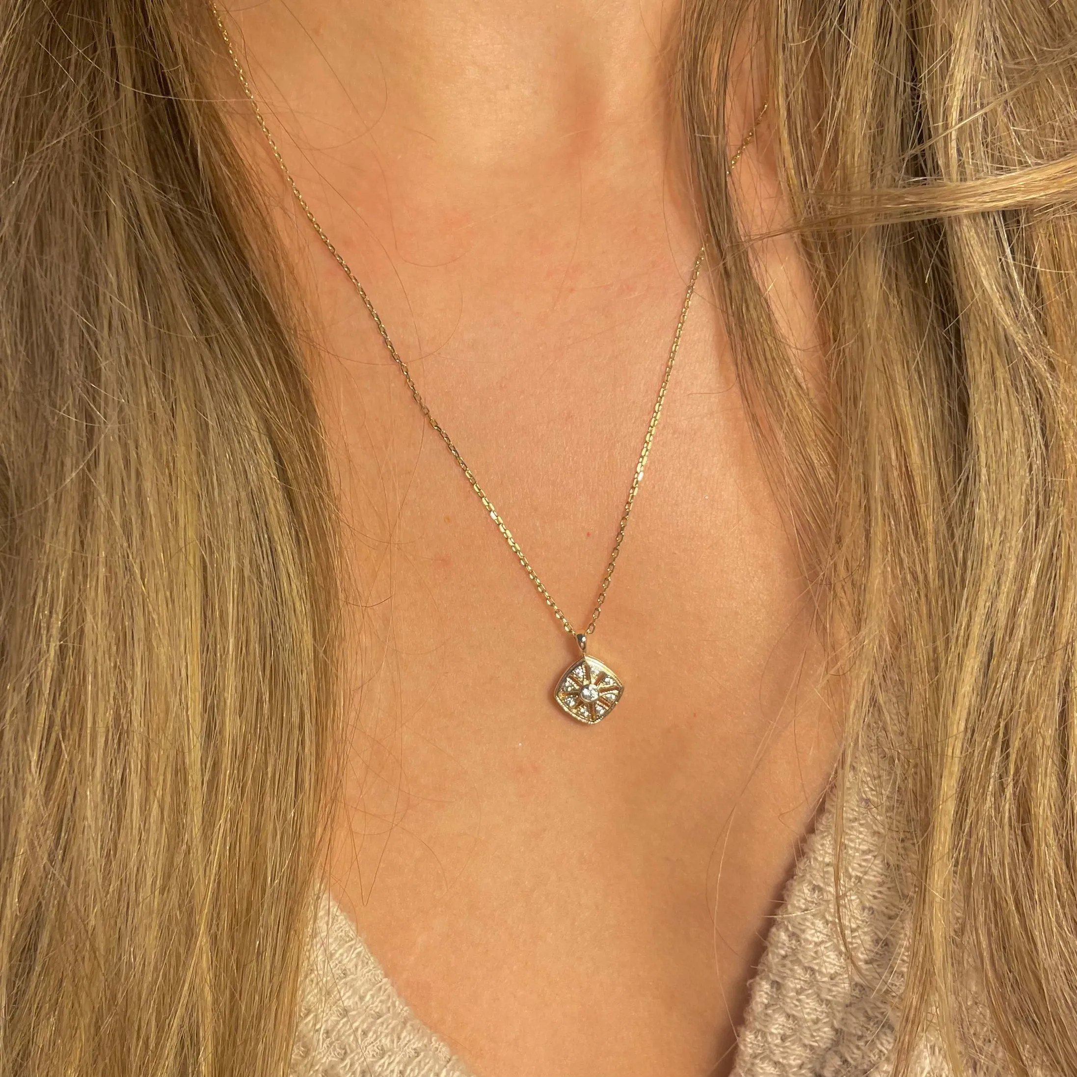 Amelia Crystal Adjustable Necklace