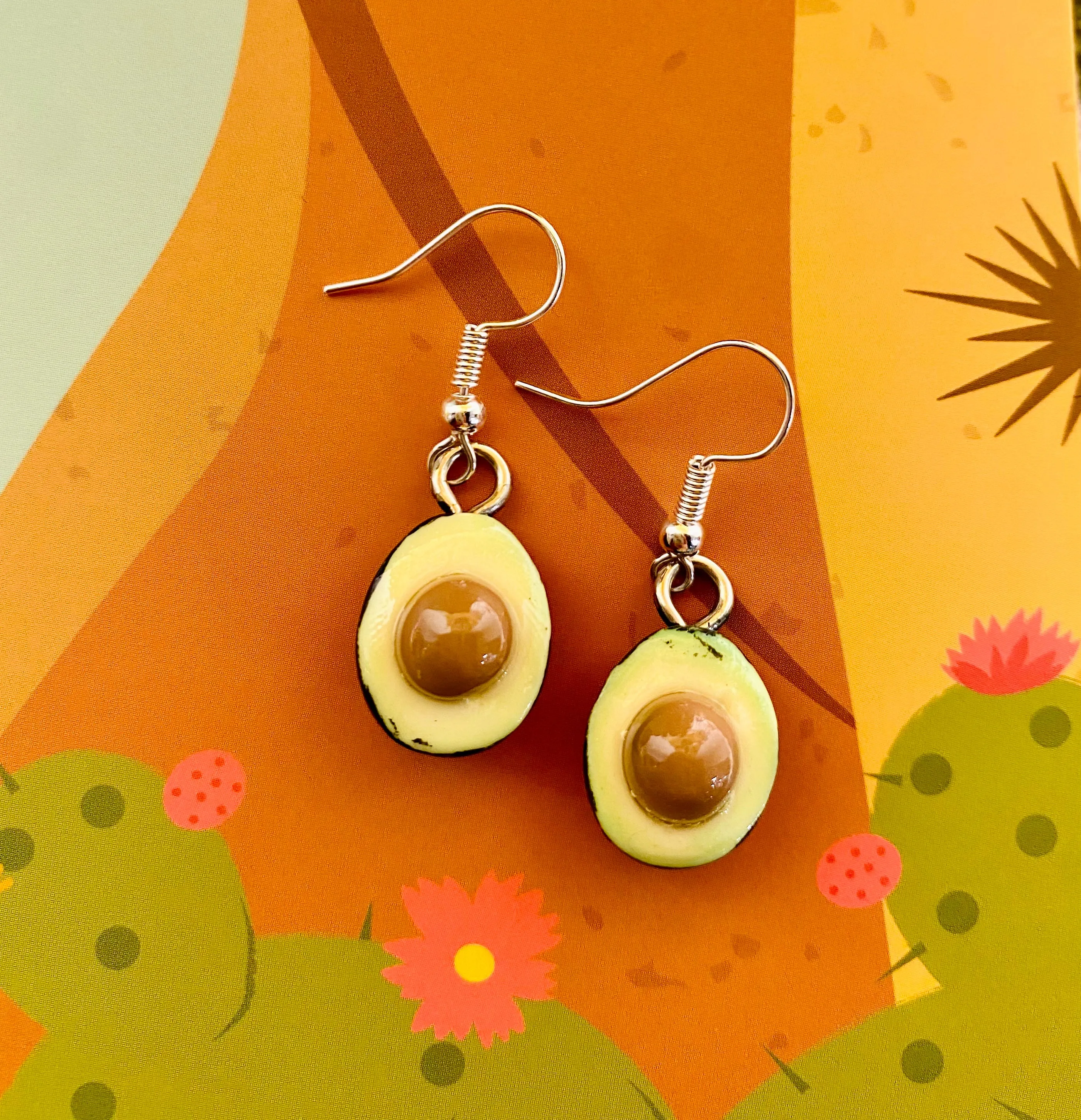 Avocado Earrings