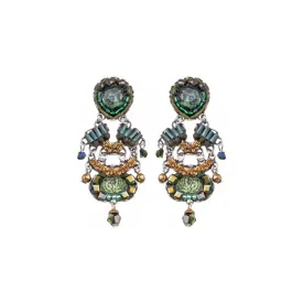 Ayala Bar - C2089 Shanta Green Chic Earring