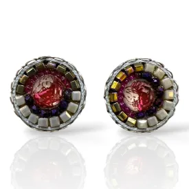 Ayala Bar - D-3 Round Stud Earring