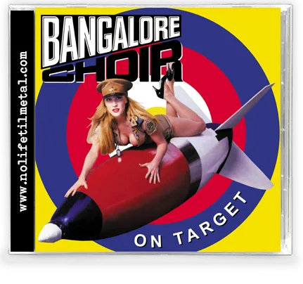 BANGALORE CHOIR - ON TARGET (*NEW-CD, 2020, NoLifeTilMetal) David Reece (Accept/Sircle of Silence) Heavy Metal! Limited to 300 CDs