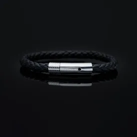 Black Leather Bracelet