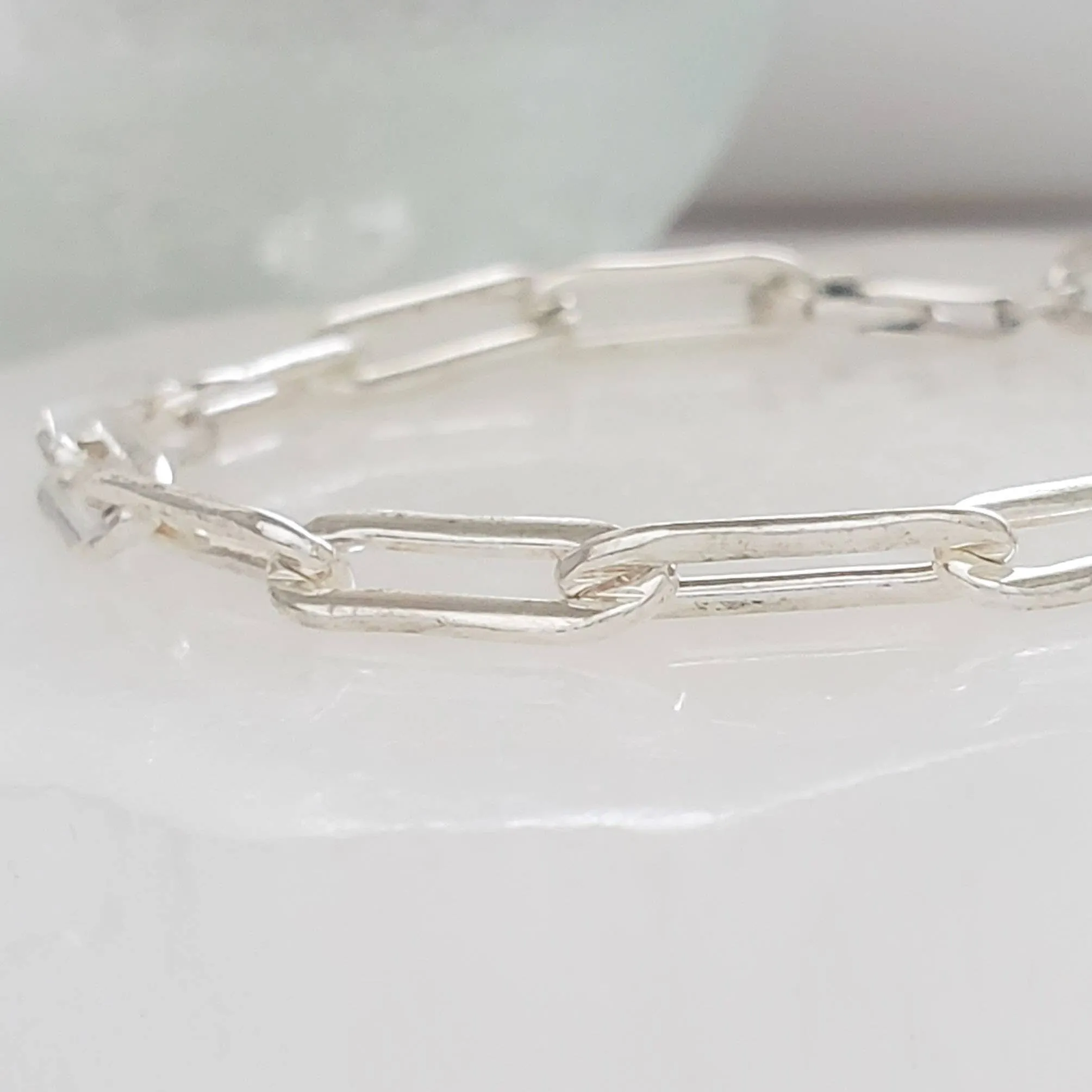 Chunky Paperclip Link Bracelet