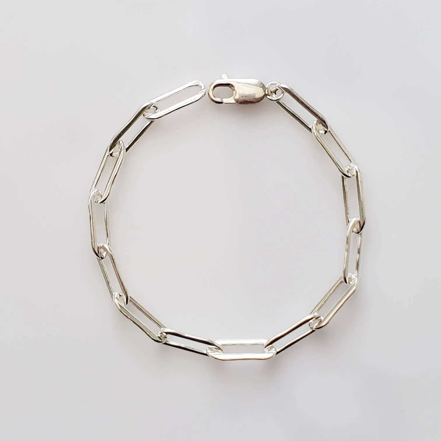 Chunky Paperclip Link Bracelet