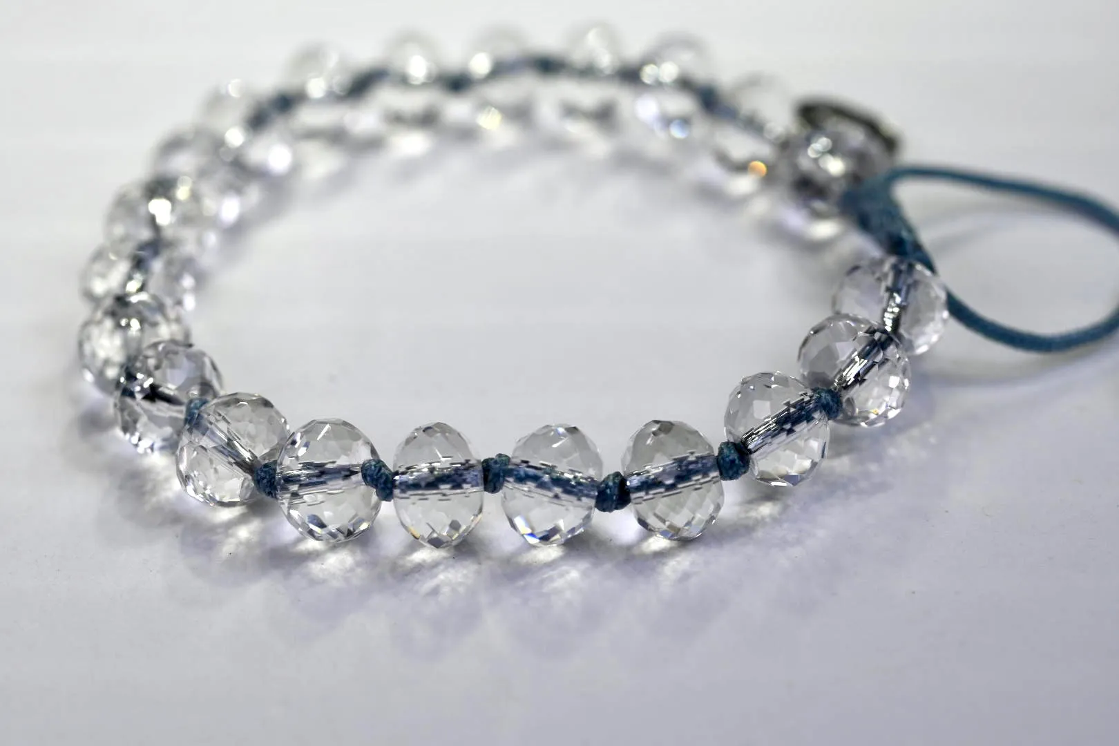 Clear Quartz Crystal Bracelet