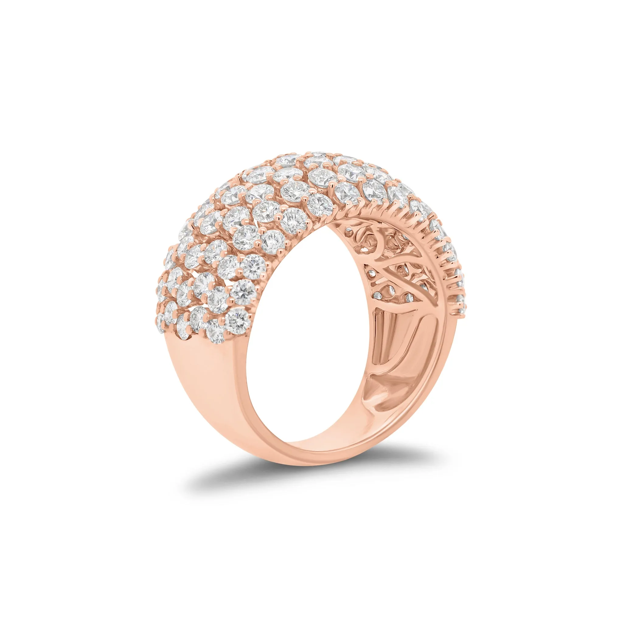 Diamond Puffy Fashion Ring