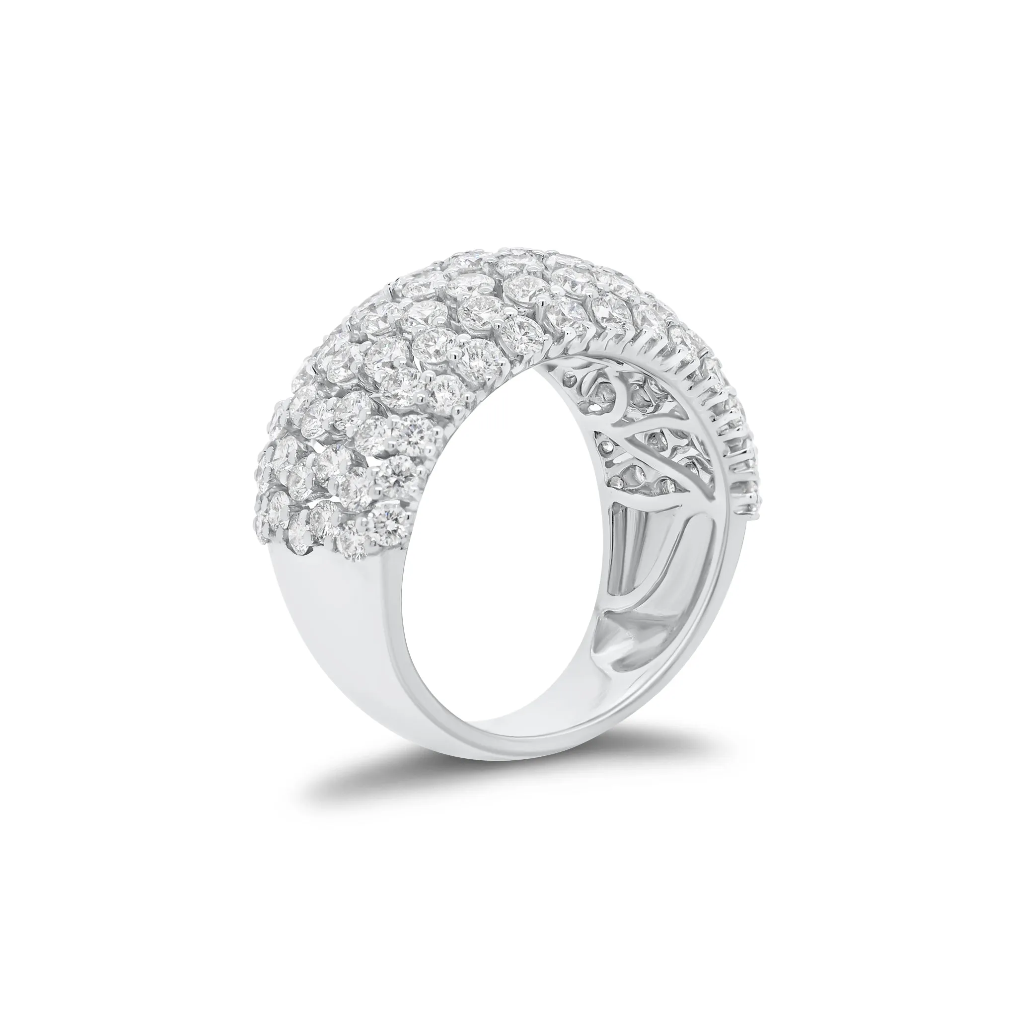 Diamond Puffy Fashion Ring