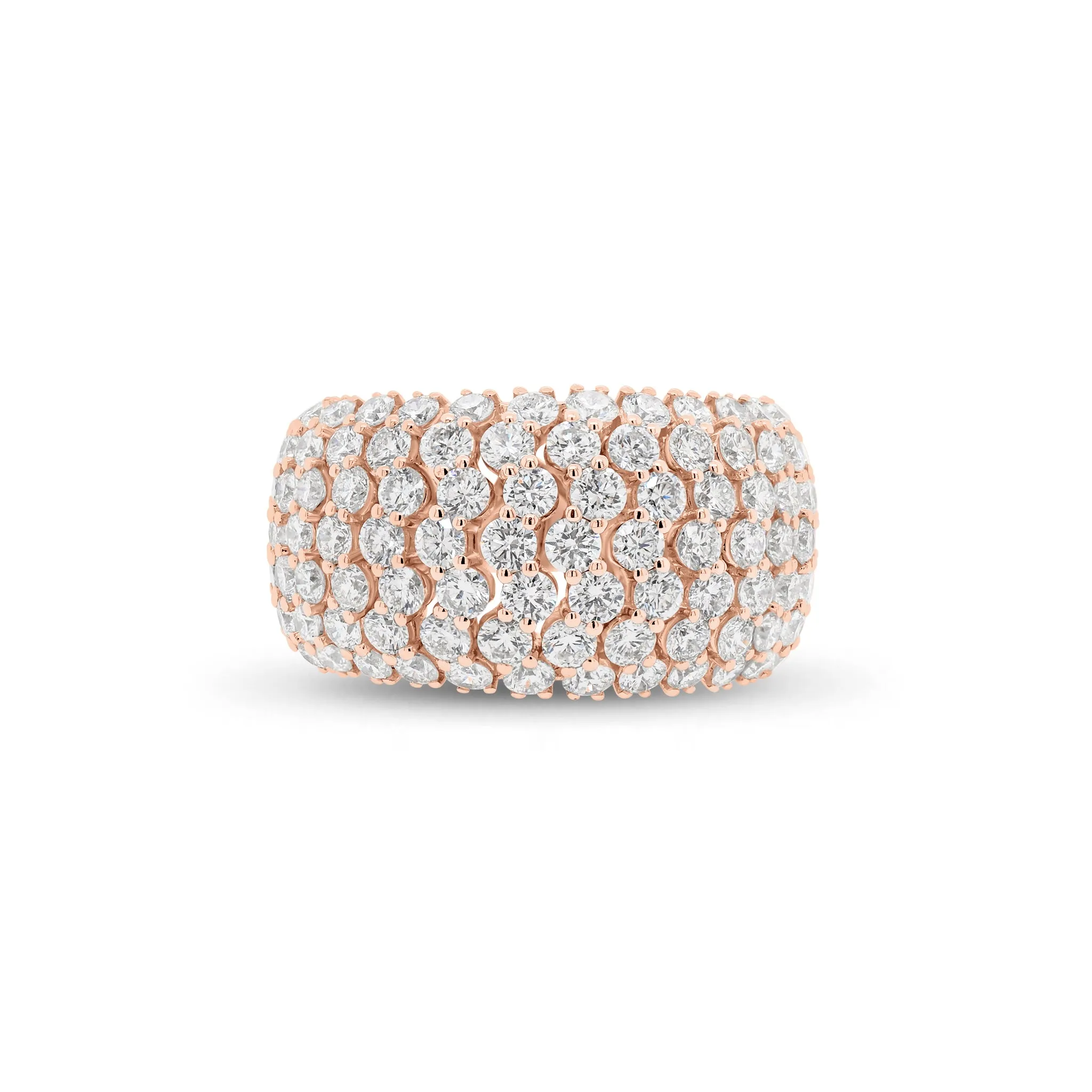 Diamond Puffy Fashion Ring