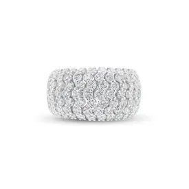 Diamond Puffy Fashion Ring