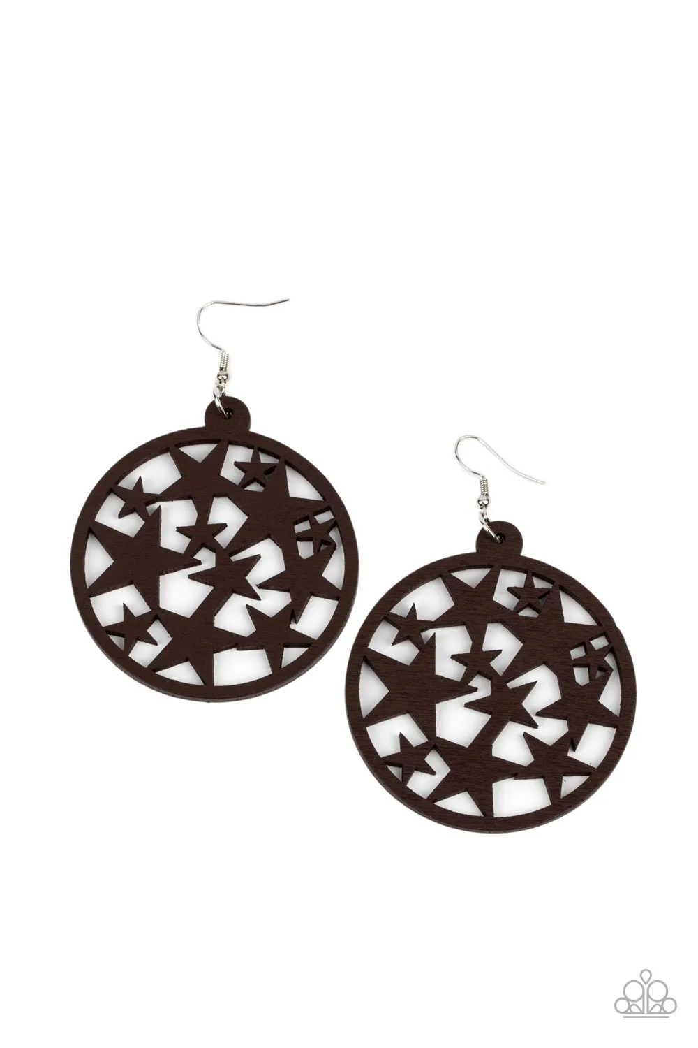 Earrings Cosmic Paradise - Brown E2469