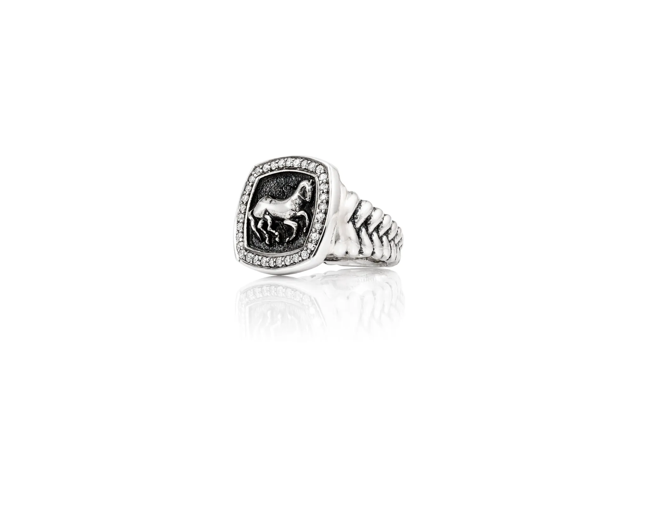 Finnhorse Ring | Diamond