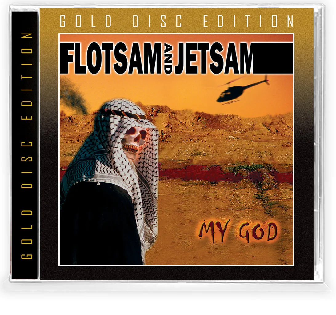 FLOTSAM & JETSAM - MY GOD (*NEW-GOLD DISC CD, 2022, Brutal Planet Records)