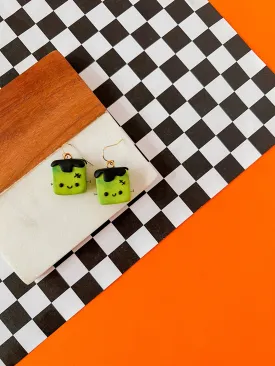 Frankie the Monster | Clay Earrings