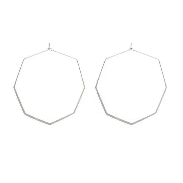 Geometric Oversized Earrings