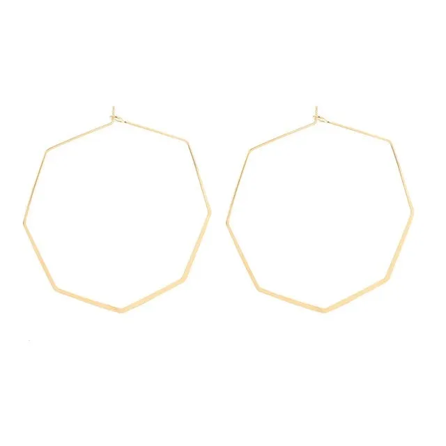 Geometric Oversized Earrings