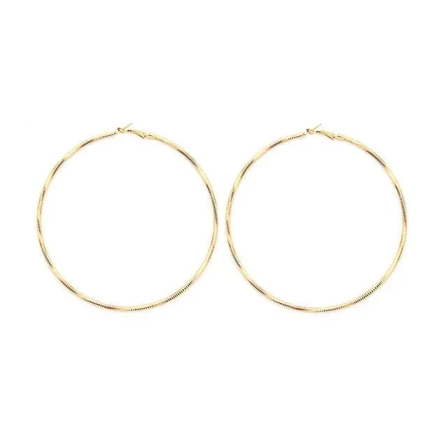 Geometric Oversized Earrings