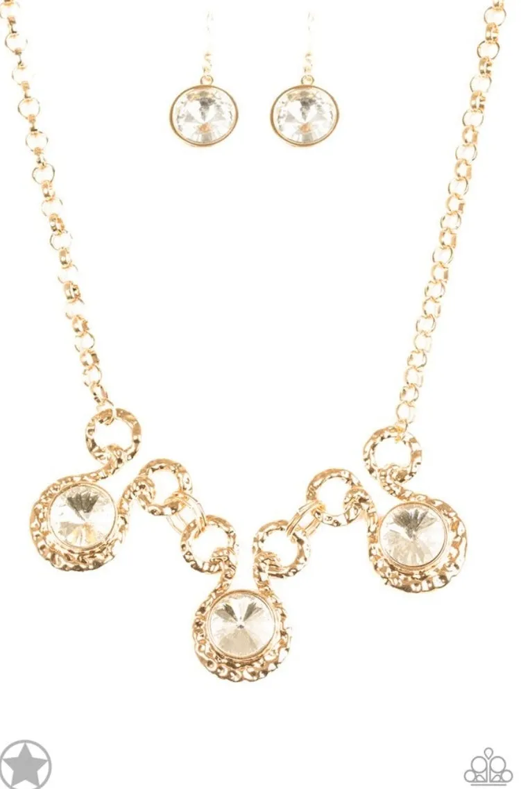 Hypnotized - Gold Necklace - Paparazzi Accessories