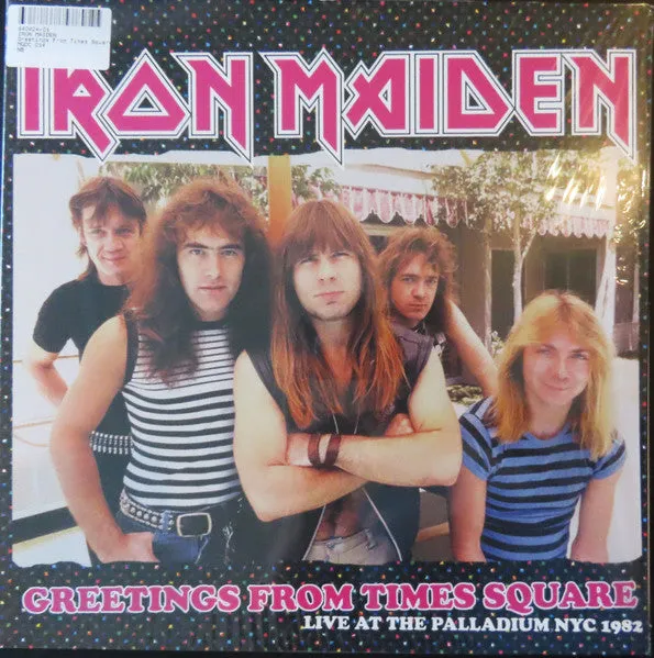 Iron Maiden - Greetings From Times Square (LP, Unofficial) (M)