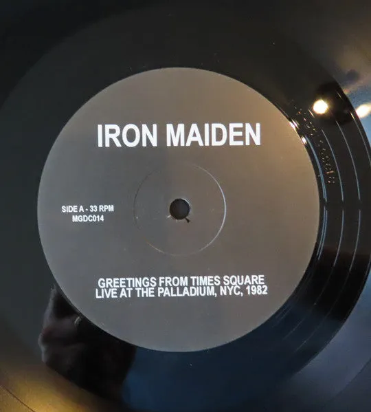 Iron Maiden - Greetings From Times Square (LP, Unofficial) (M)