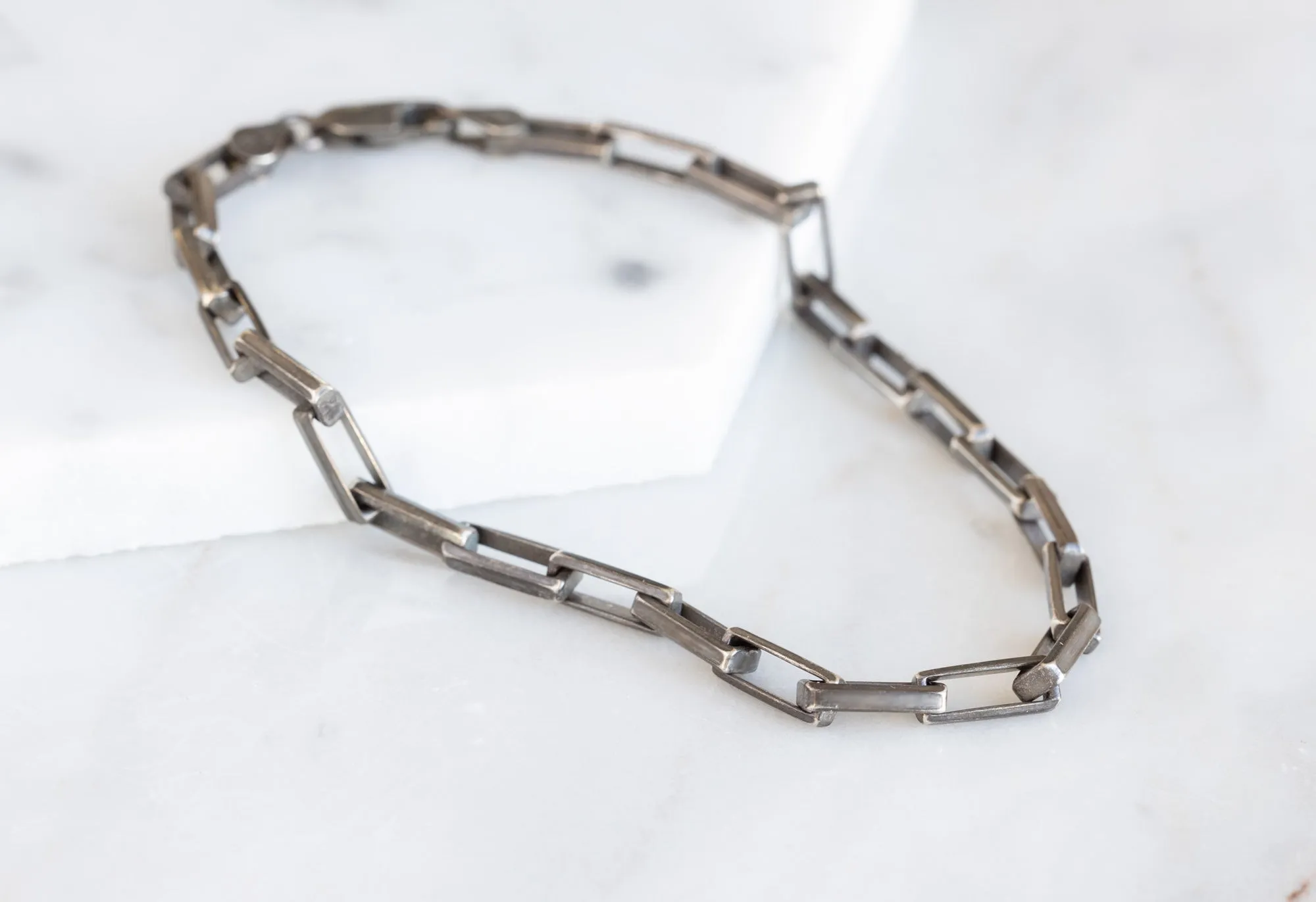 Men's Drawn Cable Chain Bracelet