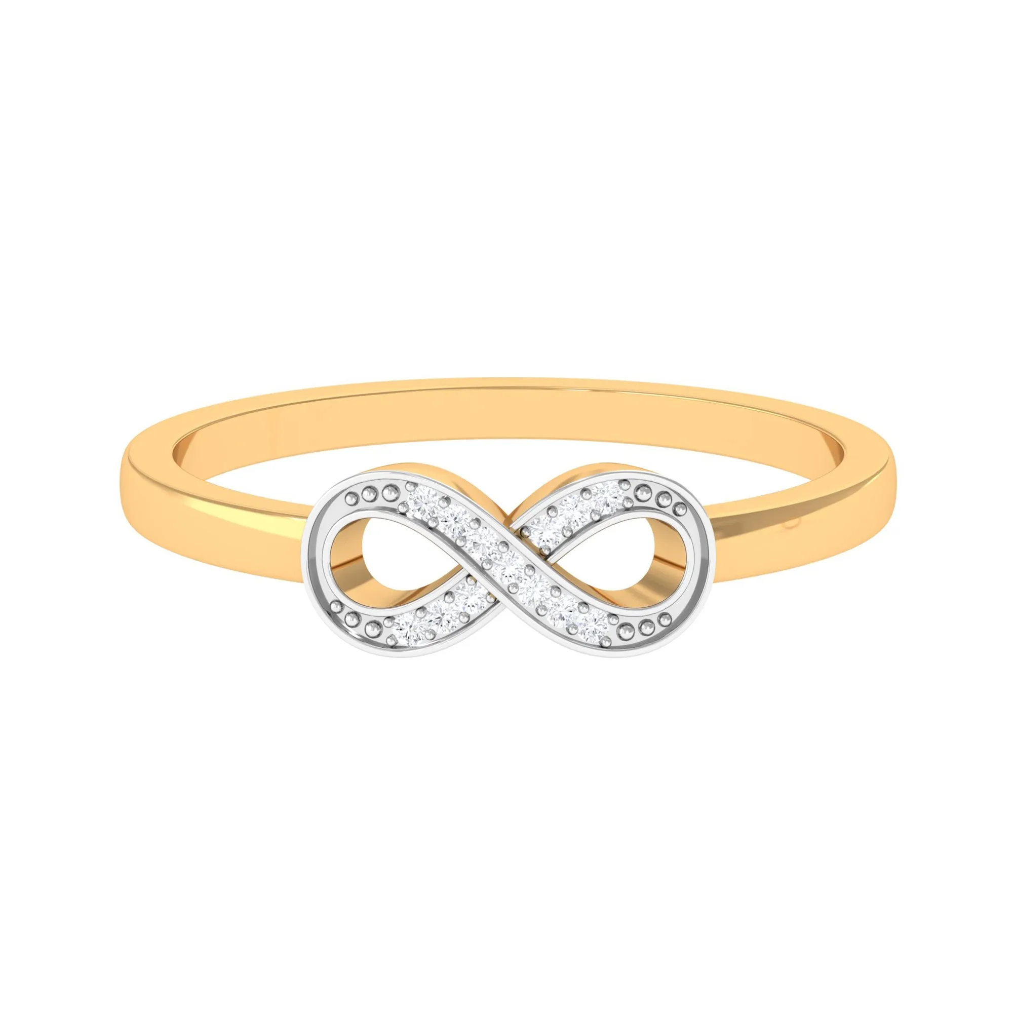 Minimal Diamond Infinity Promise Ring