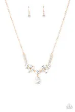 Necklaces Unrivaled Sparkle - Gold N369