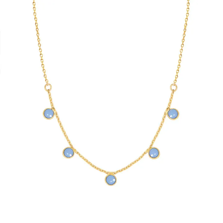 Nilaï LouLou Necklace - Blue