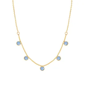 Nilaï LouLou Necklace - Blue