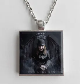 Ozzy Osbourne - Ordinary Man - Album Cover Art Pendant Necklace