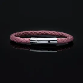 Pink Leather Bracelet