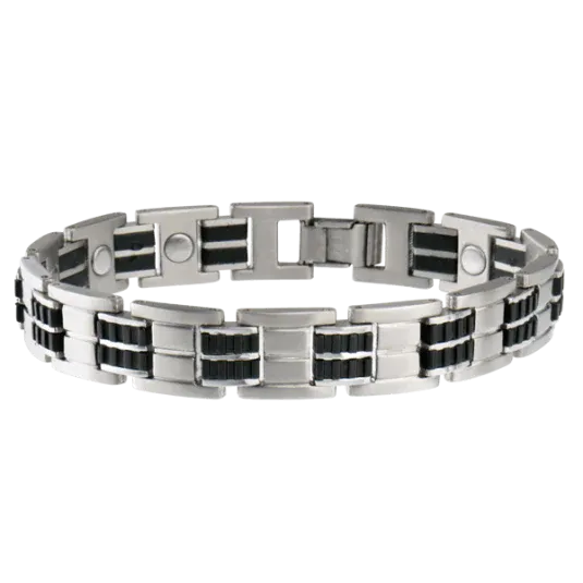 Sabona Men's Executive Stainless Magnetic Bracelet