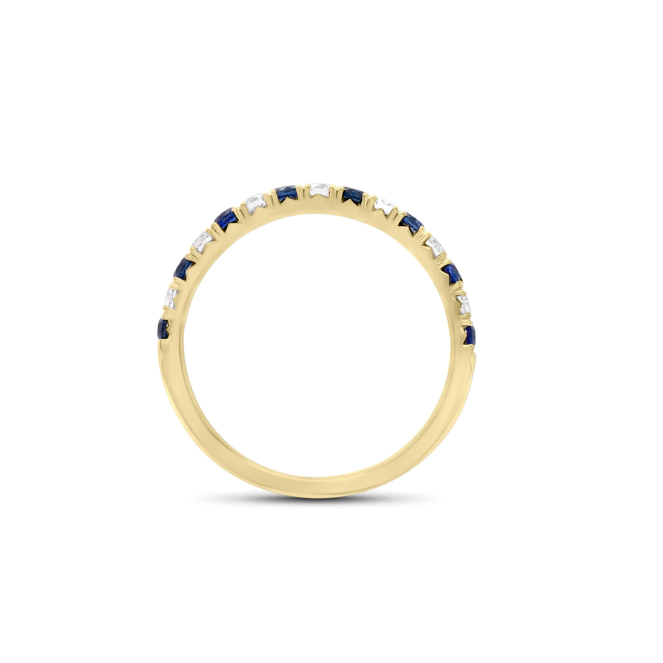 Sapphire & Diamond Band