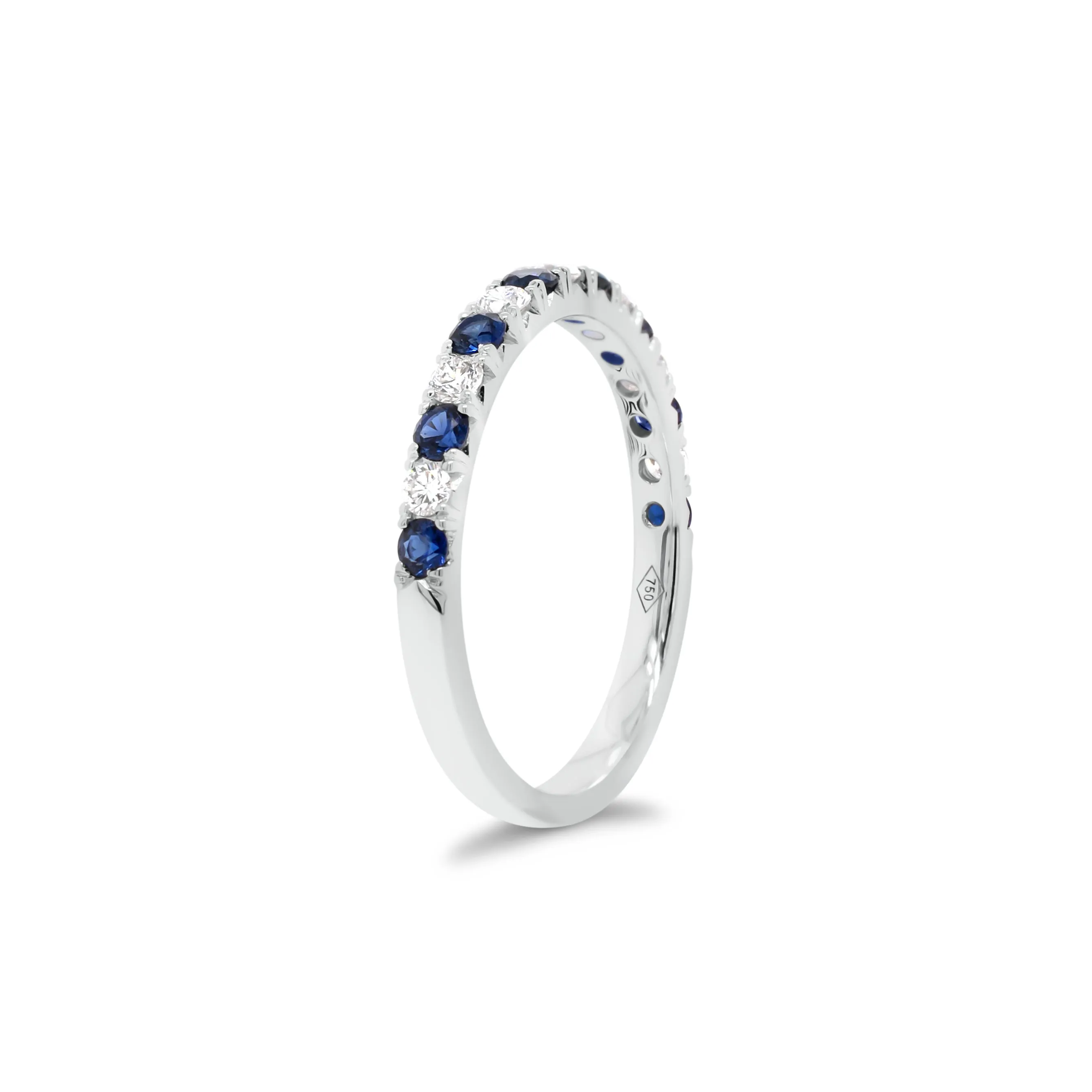 Sapphire & Diamond Band