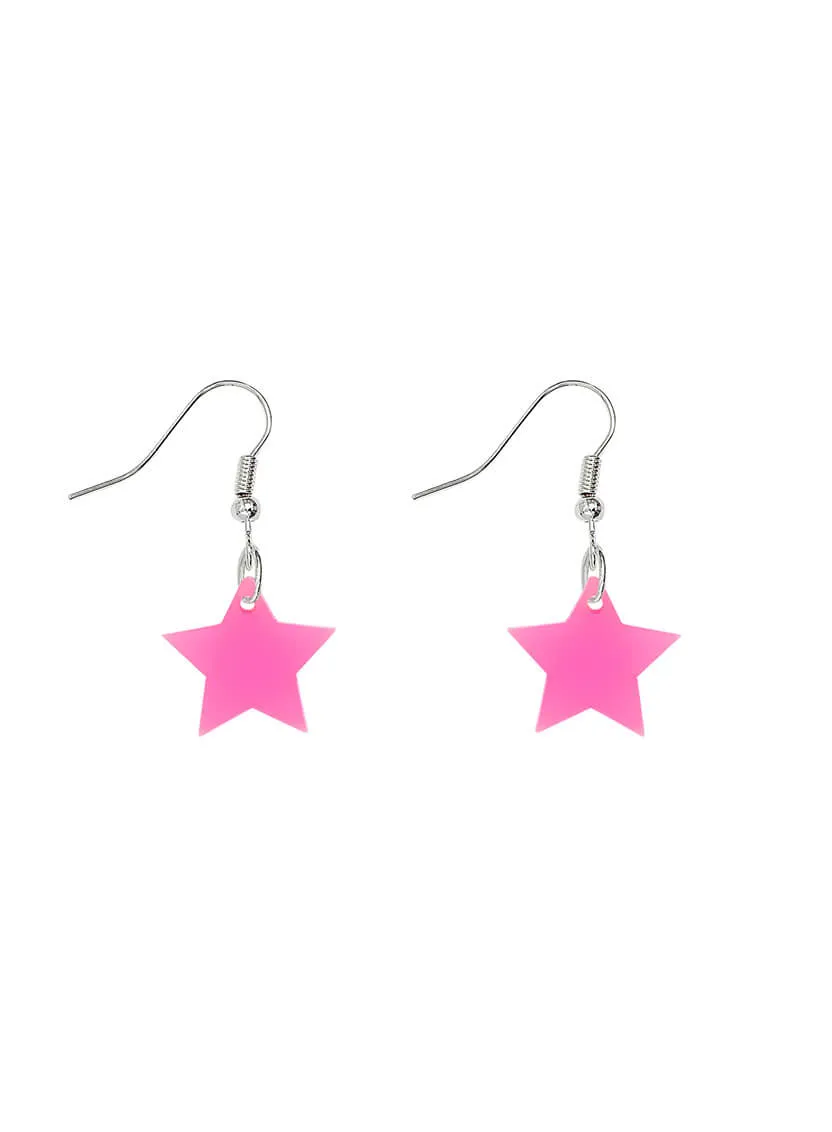 Star Charm Earrings