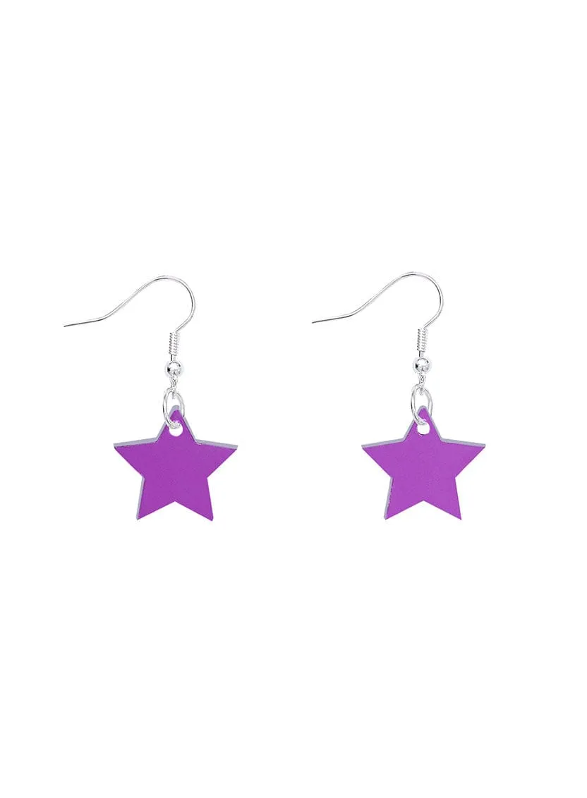 Star Charm Earrings