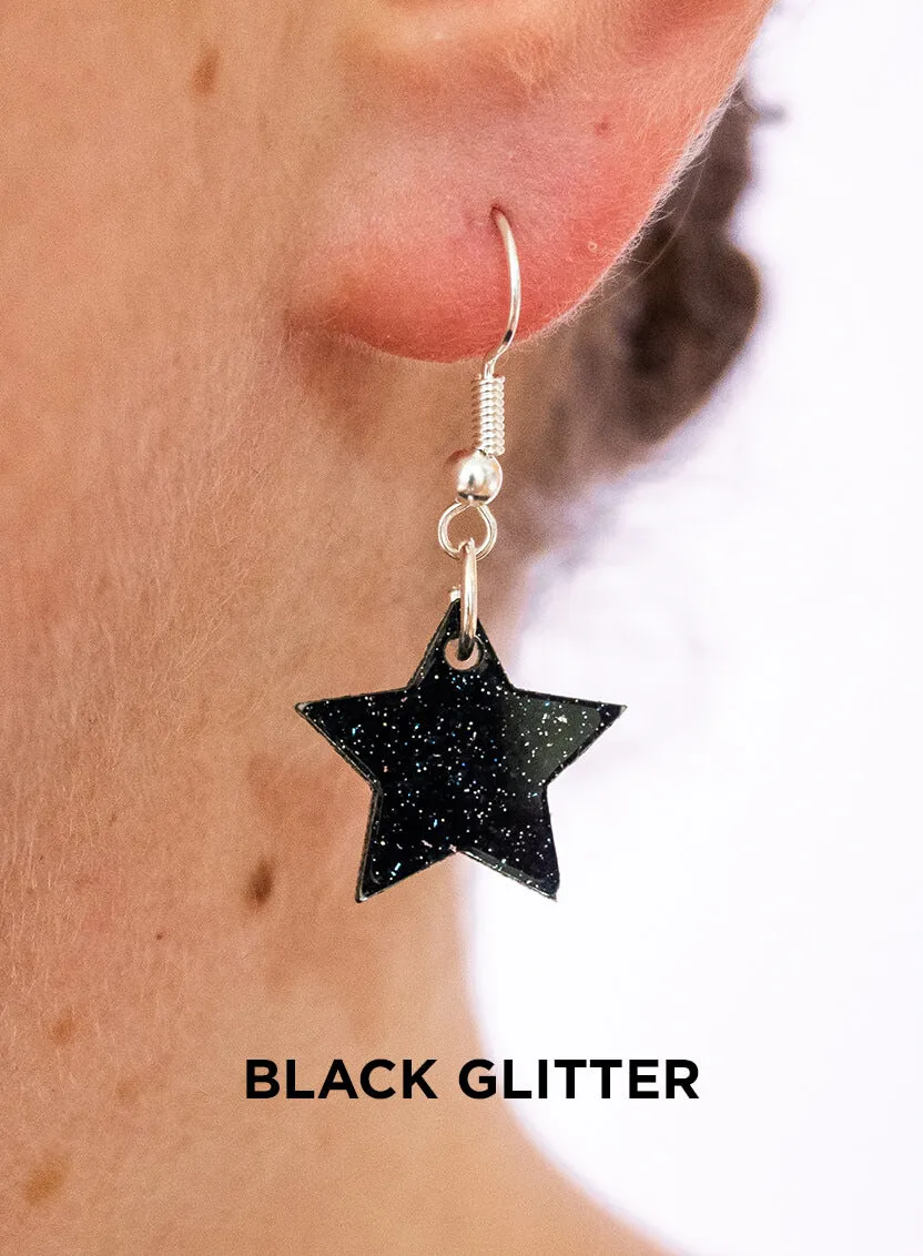 Star Charm Earrings