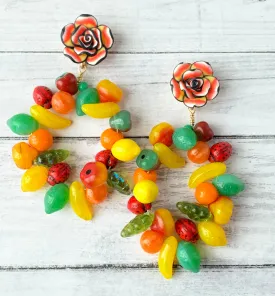 Tropic of Cancer Fruit Earrings