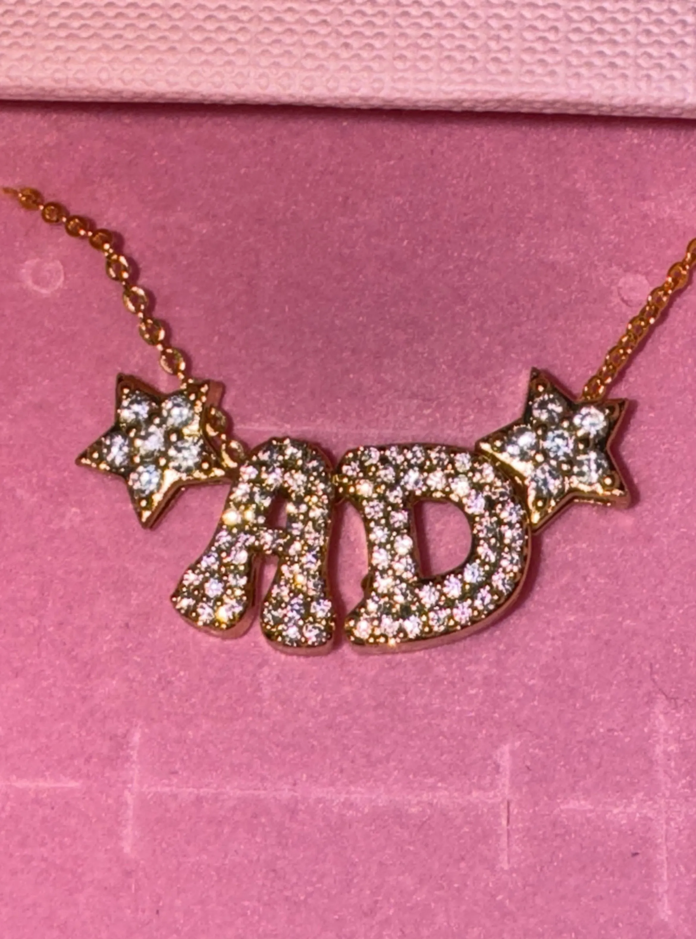 TWINKLE MICROPAVE CHARM NECKLACE