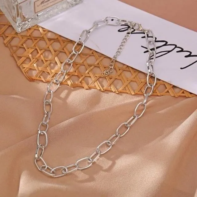 Vintage Multi-layer Coin Chain Choker Necklace