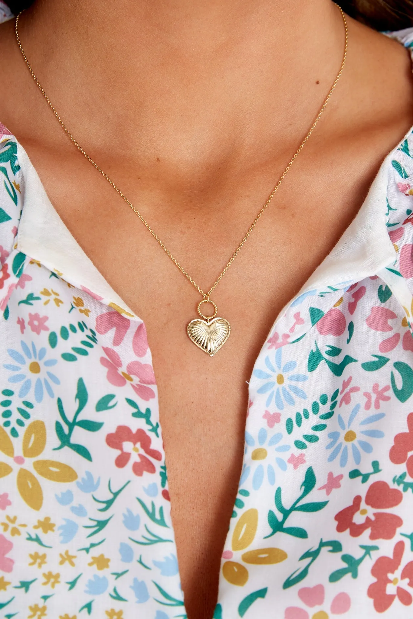 Warmest Thoughts Gold Necklace